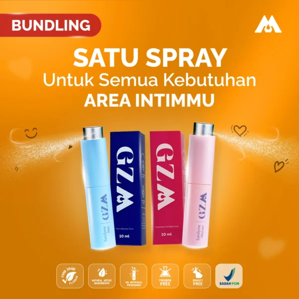 GZM SatisfyMe Intimate Spray Bundle